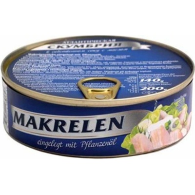 SIBFISH Atlantická makrela v oleji 240 g