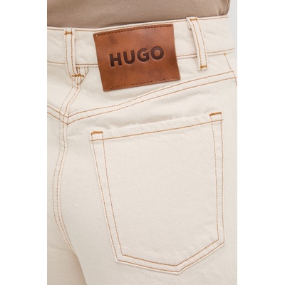 HUGO къс панталон дамски памучен Gelita_1 (50557029)