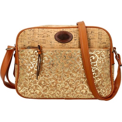 Crossbody dámská kabelka v korkovém designu A2132 typ 15