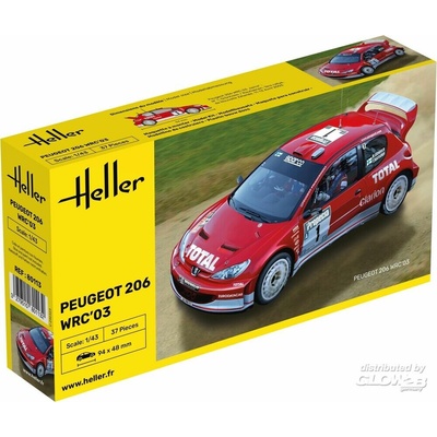 Heller Peugeot 206 WRC´03 1:43