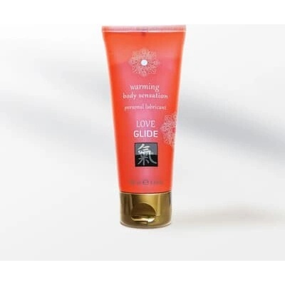 Shiatsu Love Glide vodná ohrevná lubrikačná emulzia 100 ml