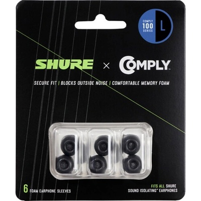 Shure Резервни тапички за слушалки in-ear серия SE и AONIC, размер L