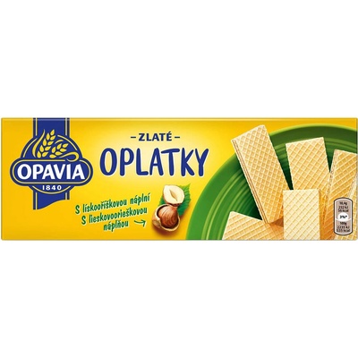 Opavia Zlaté Oplatky oříškové 146 g