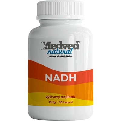 Medveď natural NADH 30 kapsúl