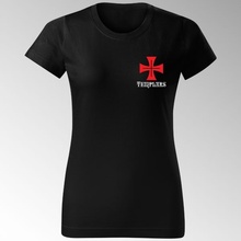 Dámské tričko Templář 2TD černá