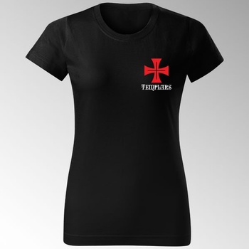 Dámské tričko Templář 2TD černá