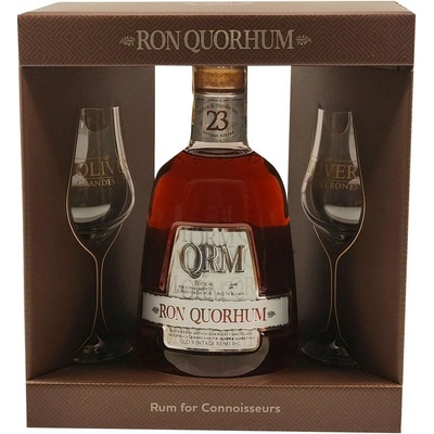 Quorhum 23 Sistema Solera 40% 0,7 l (dárkové balení 2 sklenice)