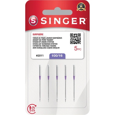 Ihly Singer 2011 - 100/16 - 5 ks - Topstitch
