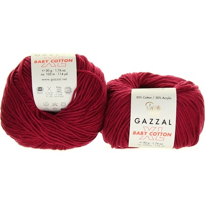 Gazzal Baby Cotton XL 3442 bordó