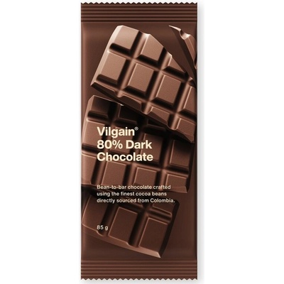 Vilgain 80 % horká čokoláda 85 g