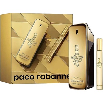 Paco Rabanne 1 Million подаръчен комплект с тоалетна вода 100мл и мини 20мл за мъже 1 бр