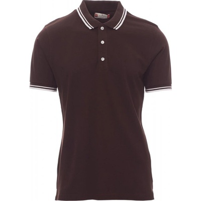 Payper Skipper polo košela pánska Brown White