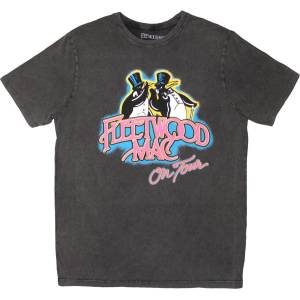 Fleetwood Mac On Tour (Stone Wash) Тениска с къс ръкав Charcoal Grey L (FMSTNW27MC03)