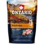 ONTARIO Проба Ontario Mini & Medium Weight Control Turkey & Brown Rice 0, 1kg (214-13169)