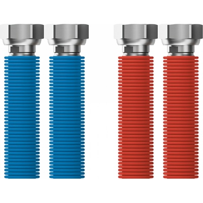 MERABELL Aqua Flexi Pripájacia súprava G3/4"–G3/4"30–60 cm–2 ks hadice(mod., červ.)M0056