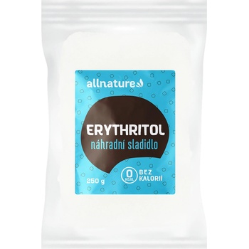 Allnature Erythritol sladidlo bez kalorií 250 g