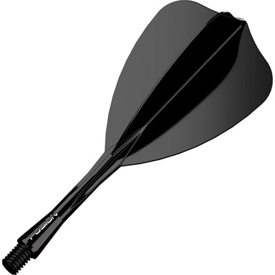 Winmau Fusion černé, Arrow letky a střední násadky