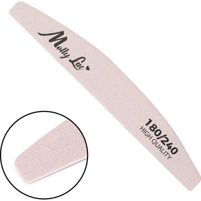 MollyLac Pilník na nechty Slim loďka 180/240