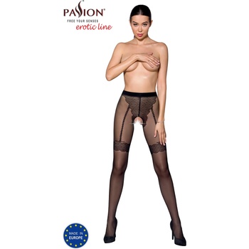 Image 1 of Passion TIOPEN 016 Tights 20 Den Black 5