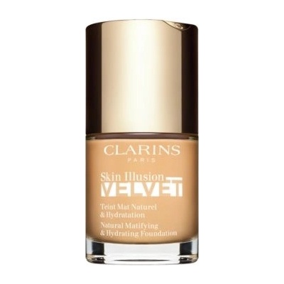 Clarins Skin Illusion Velvet Tekutý make-up s matným finišem s vyživujícím účinkem 105N 30 ml