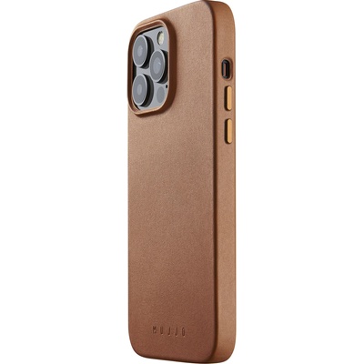 Mujjo Калъф кожен Full Leather Case with MagSafe for iPhone 14 Pro Max (CL-029-BK)