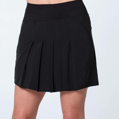Lucky In Love Tempo Pleat Skort čierna