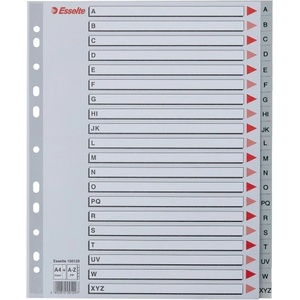 ESSELTE Регистър ESSELTE A/4 с пластмасова сърцевина maxi A-Z 100129 (100129)