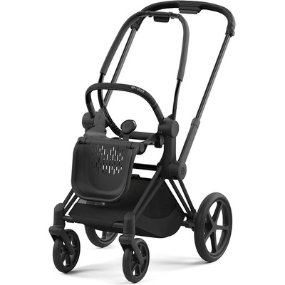 Cybex Priam 4 Frame + Seat Unit Platinum Matt Black