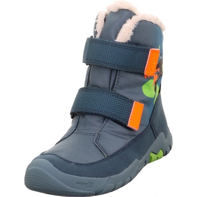 Superfit Детски зимни ботуши Superfit Kid's Trace Stiefel Winter boots - Blau / Orange - размер 33 (EU) (702-4604-0219)