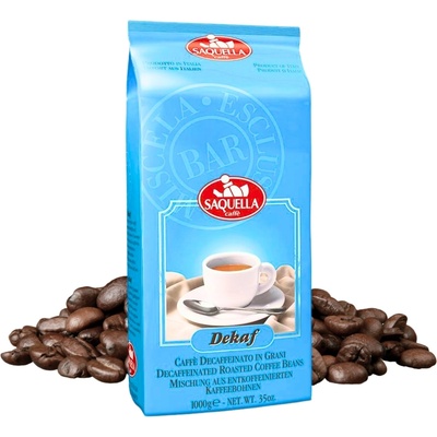 Saquella Кафе на зърна Saquella Dekaf 1 кг