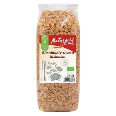 Naturgold Bio špaldové cestoviny malé kocky 250 g