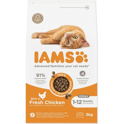 Iams cat chicken 3 kg