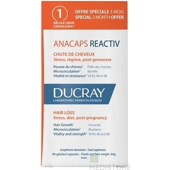 Ducray Anacaps Reactiv 3 x 30 kapsúl