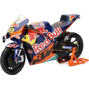 New Ray Toys Метален мотоциклет Newray - Red Bull KTM MotoGP Bike, Brad Binder, 1: 12 (58383)
