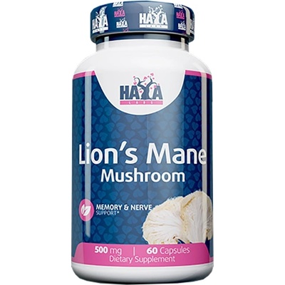 Haya Labs Lion's Mane Mushroom 500 mg [60 капсули]