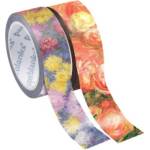 Paperblanks Monet's Chrysanthemums/Renoir, Letter to Morisot (1892) Washi Tape Mixed Pack | Paperblanks