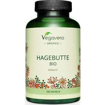 Vegavero Hagebutte Bio Rosehip, 180 капсули, Vegavero