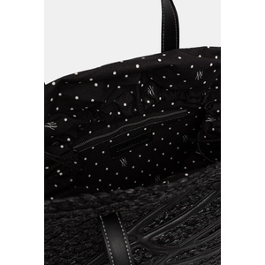 KARL LAGERFELD плажна чанта дамска от сплетена материя K/AUTOGRAPH (B3W46041)