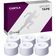 Sporttape PREMIUM 6er Set biela 3,8 cm x 10 m