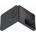 Samsung Galaxy Z Flip7 Silicone with ring Case black (EF-PF766TBEGWW)