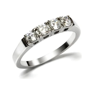 Šperky4U ocelový prsten se zirkony OPR1579