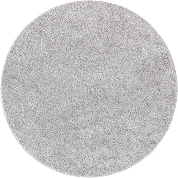 Антихлъзгащ shaggy килим Сив 120 x 120 cm