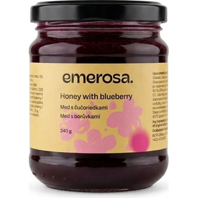 Med s čučoriedkami Emerosa 240g