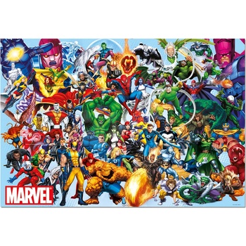 Image 1 of Educa - Puzzle Marvel heroes - 1 000 piese
