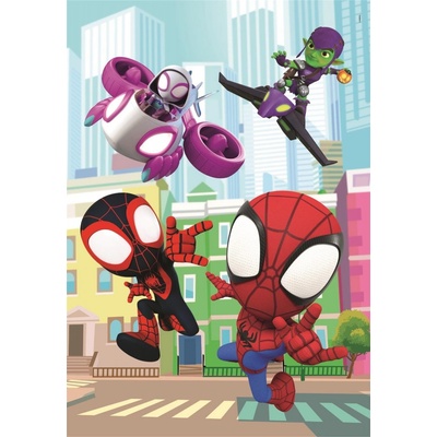 CLEMENTONI Marvel: Spidey a jeho úžasní přátelé MAXI 60 dílků
