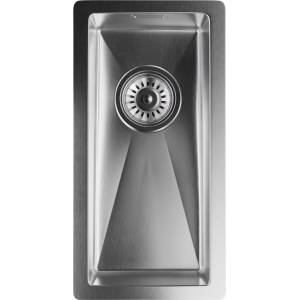 Klarstein Кухненска мивка TitanSteel 45 x 23 см (LxW) с повърхност, устойчива на ръжда, драскотини и топлина (SIK1-TitanSteel-1840) (SIK1-TitanSteel-1840) - klarstein Мивка за вграждане