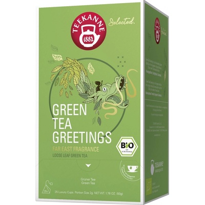 Teekanne Zelený čaj Luxury Green Tea Greetings 25 x 2 g