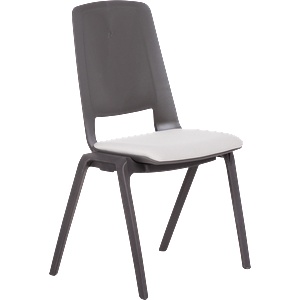 Bittel Посетителски стол limber - бял (3520793_1) - bay