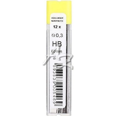 Koh-i-noor tuha 4132 0,3mm HB/12 ks