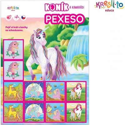 Kresli to! Pexeso Koník a kamaráti